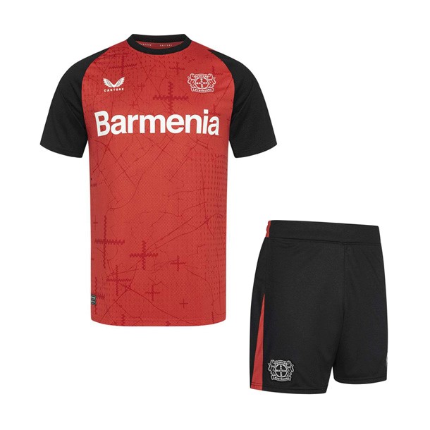 Camiseta Bayer 04 Leverkusen 1ª Niño 2024 2025